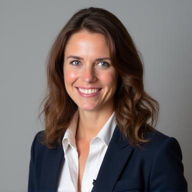 Professionele headshot van Anja de Vries.